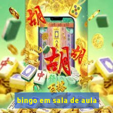 bingo em sala de aula